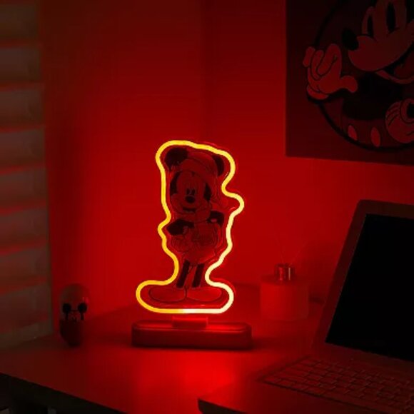 Disney's Mickey Mouse LED Neon Christmas Light by Idea Nuova - Picture 4 of 7
